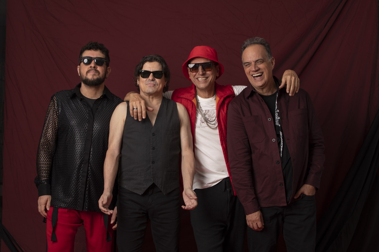 Barão Vermelho durante apresentação da turnê “Do Tamanho da Vida”, que chega a Curitiba em 16 de maio. | Foto: Leo Aversa