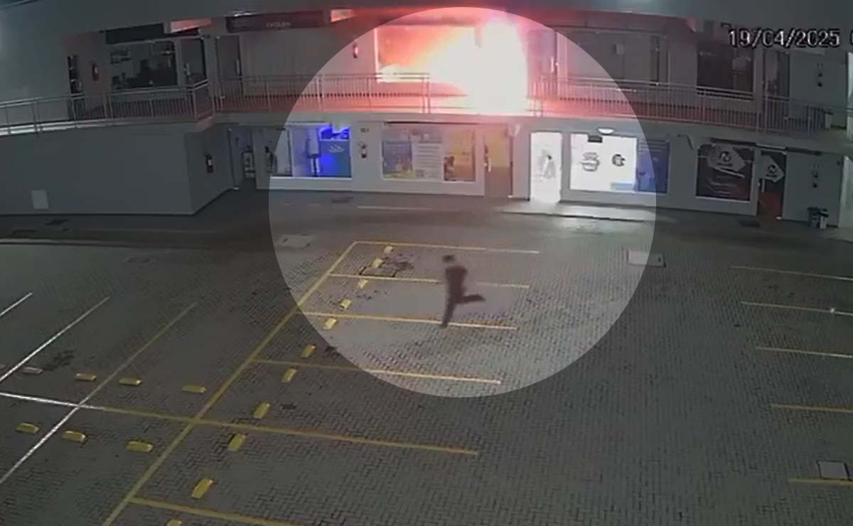 foragido incêndio escritório advocacia Pinhais
