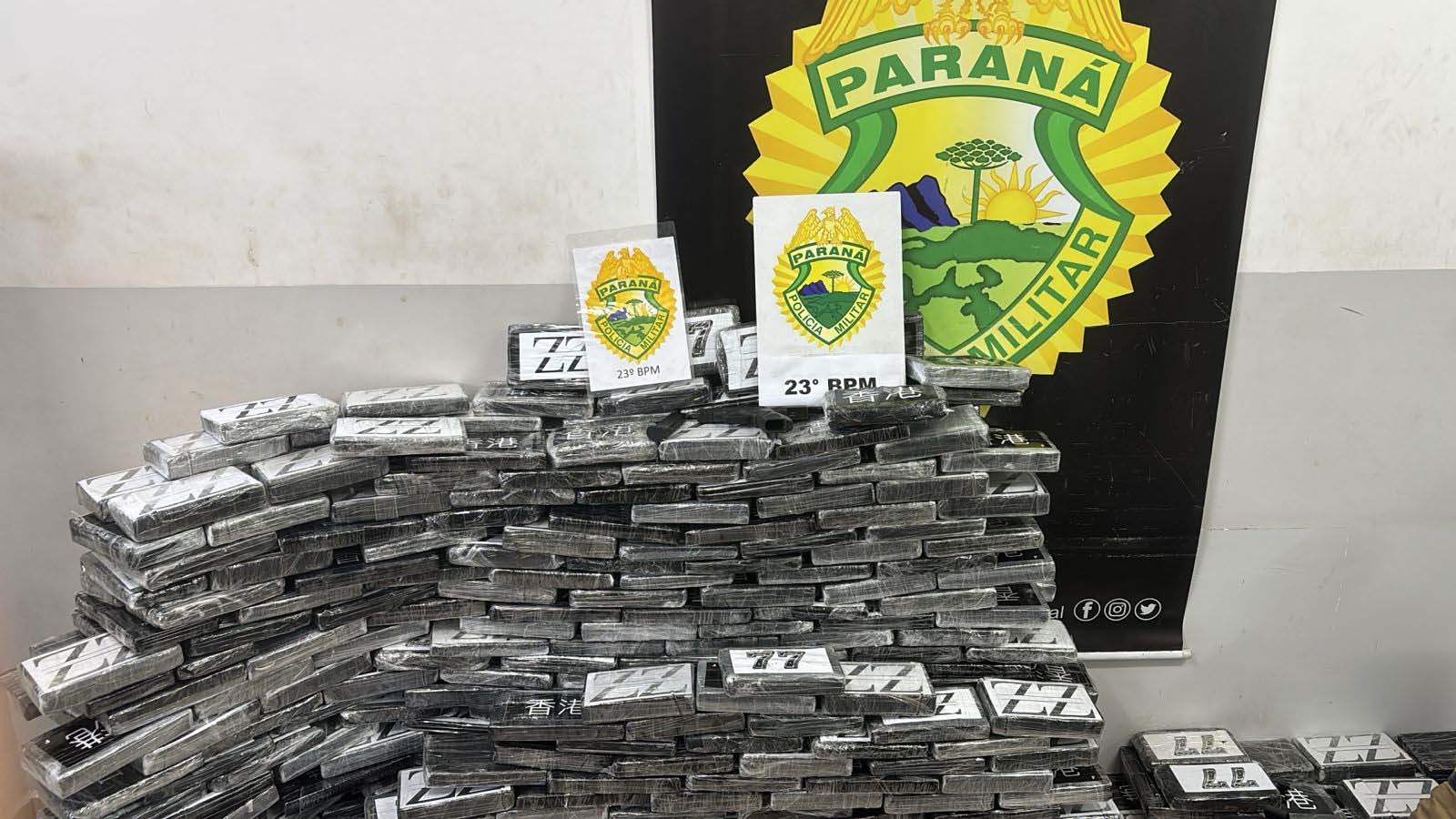 apreensão cocaína PMPR